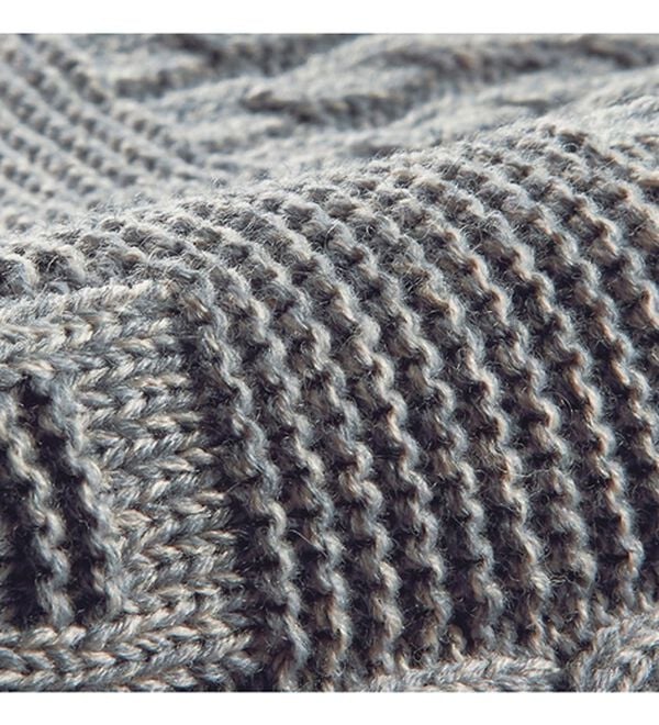 BELLUNA（ベルーナ）の「杢調編地変化ニットジャケットアンサンブル（ニットカーディガン）」｜詳細画像