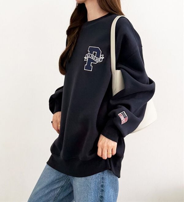 GeeRA（ジーラ）の「【U.S.POLOASSN.】オーバーサイズワッペンスウェット（トレーナー・スウェット）」｜詳細画像