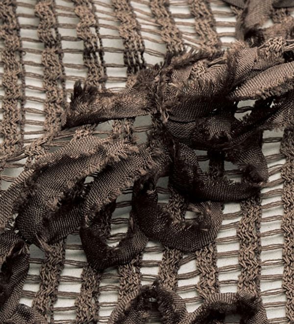 ルフラン（ルフラン）の「フラワーメッシュのブラウスジャケット（シャツ）」｜詳細画像