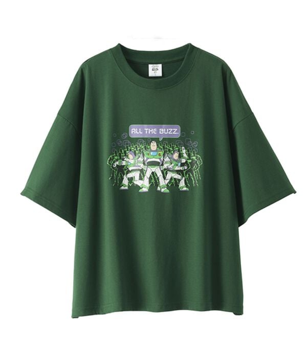 「＜Disney＞【トイ・ストーリー5】プリントワイドTシャツ（カットソー）」｜詳細画像