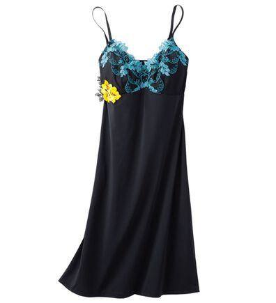 LAVIENNE（ラヴィエンヌ）の「【ラヴィモア】気分も上がるご褒美レーススリップ（肌着・インナーウェア）」