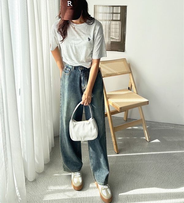 GeeRA（ジーラ）の「【Ｕ．Ｓ．　ＰＯＬＯ　ＡＳＳＮ．】スラブシアーTシャツ（Tシャツ）」｜詳細画像