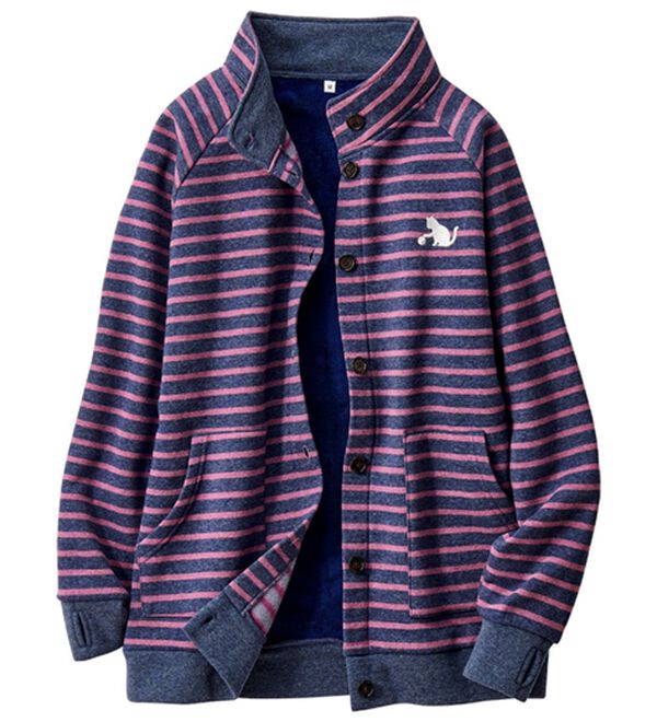 ルフラン（ルフラン）の「【２色組】寒がりさんの為のあったかリラックスジャケット（パジャマ・ルームウェア）」｜詳細画像