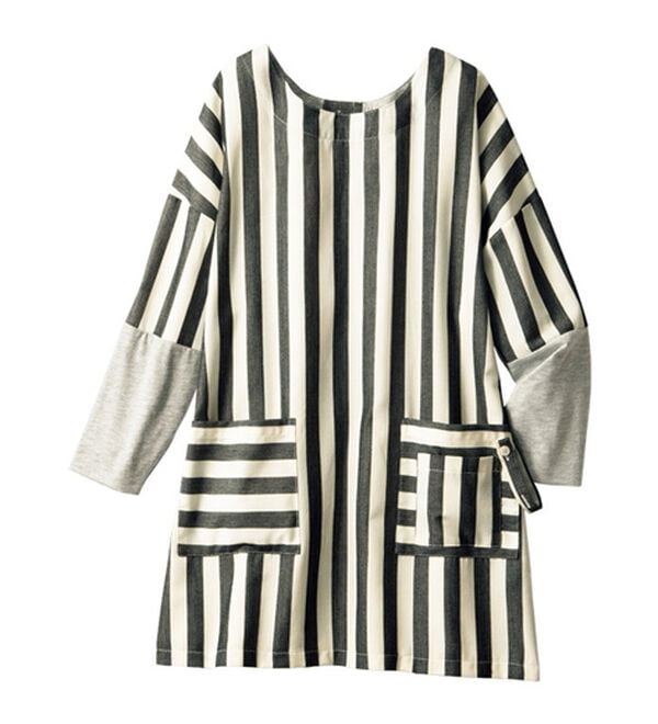 ルフラン（ルフラン）の「【２色組】デニム調多ポケットかっぽう（ホームウェア）」｜詳細画像