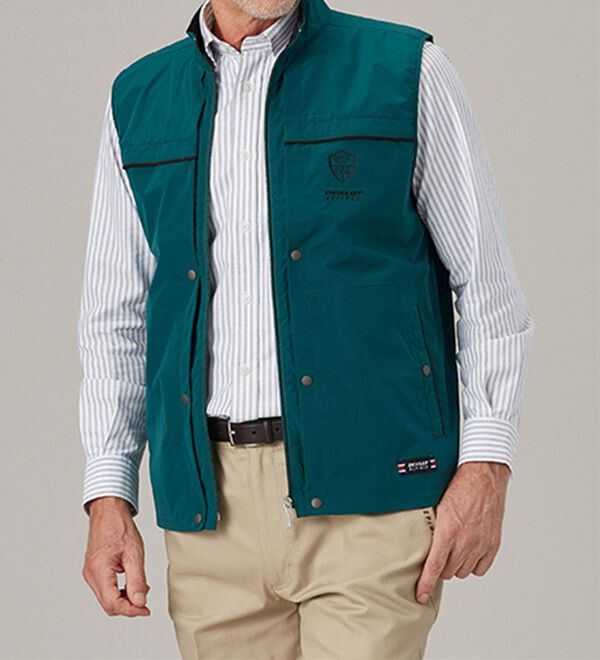 「＜ダンロップ・リファインド＞手ぶらでお出かけ便利ベスト（メンズベスト）」｜詳細画像