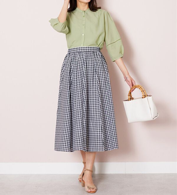 BELLUNA（ベルーナ）の「エアリービンテージ素材レース使いブラウス（ブラウス）」｜詳細画像