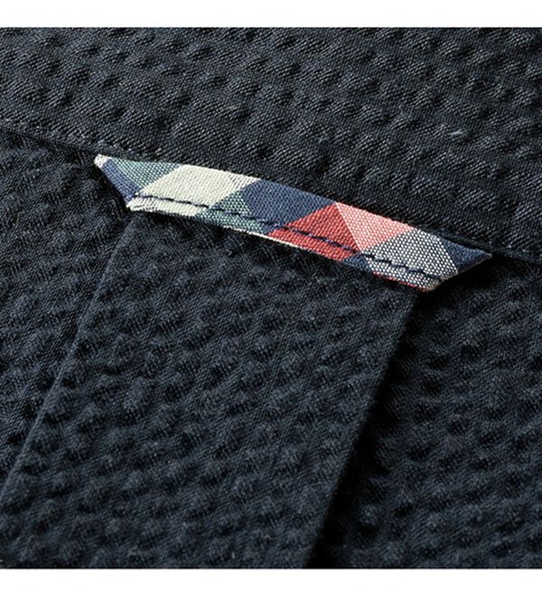 「＜アーノルド　パーマー＞シアサッカーデザインシャツ（長袖・７分袖）（メンズシャツ）」｜詳細画像