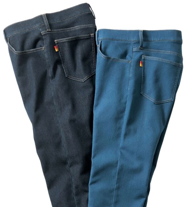 「＜ホカロン＞ポカポカ快適ジーンズ（メンズデニムパンツ）」｜2本組