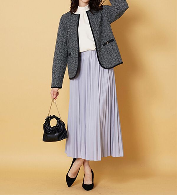 BELLUNA（ベルーナ）の「スタンド衿デザイン上品ブラウス（ブラウス）」｜詳細画像