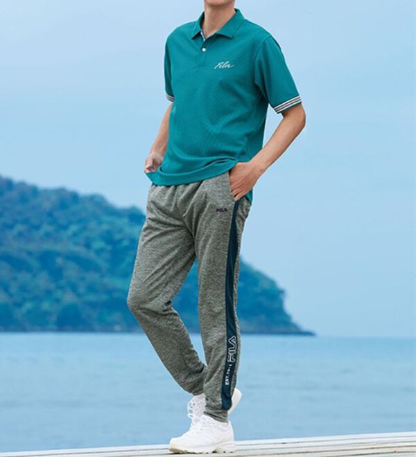 「【３本組】＜フィラ＞ハニカムメッシュデザインパンツ（メンズフルレングスパンツ）」｜詳細画像