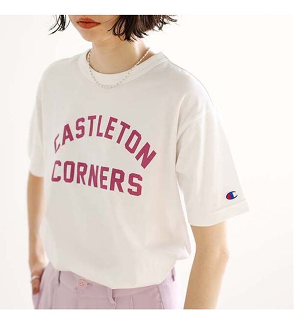 GeeRA（ジーラ）の「【ｃｈａｍｐｉｏｎ】ロゴＴシャツ（Tシャツ）」｜詳細画像