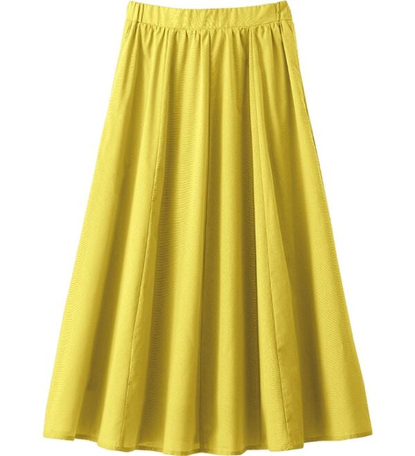 BELLUNA（ベルーナ）の「ふんわり切替フレアースカート（ロングスカート）」｜詳細画像