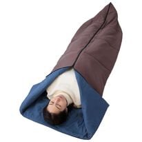 「炭のチカラで抗菌防臭　備長炭わた寝袋（防災グッズ・防犯グッズ）」