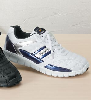 「＜ゴールデンベア＞軽量設計カジュアルスニーカー（メンズスニーカー）」｜スニーカーネイビー