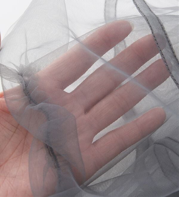 RANAN（ラナン）の「【ひんやり】チュールレイヤードパフスリーブTシャツ（カットソー）」｜詳細画像