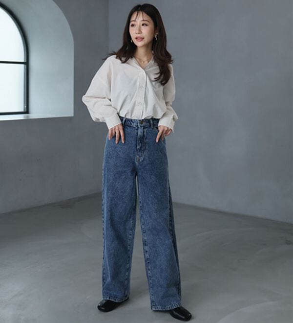 A HAPPY MARILYN（アハッピーマリリン）の「【Ｍ～７Ｌ】＜新色追加＞美脚＆美尻が叶う！優勝ワイドパンツ（ワイドパンツ・ガウチョ）」｜詳細画像