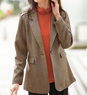 さな！ グレースコンチネンタル⭐️ツイードテーラードジャケット