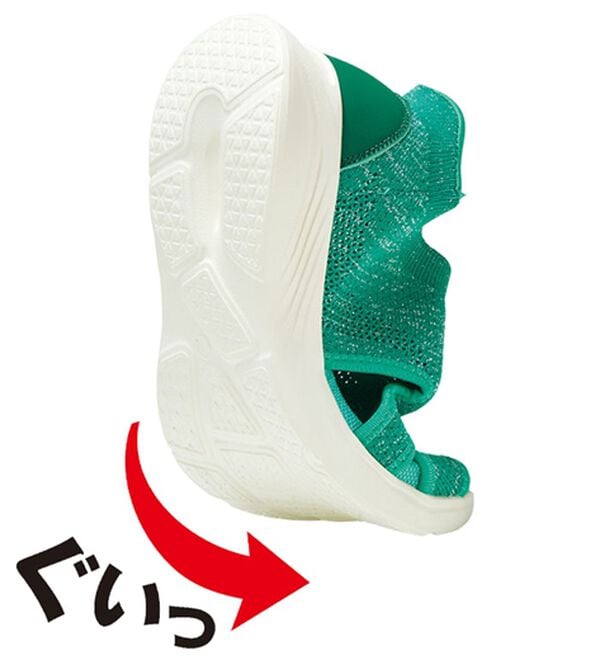 BELLUNA（ベルーナ）の「＜バルモラル＞サッと履けるニットサンダル（サンダル・ミュール）」｜詳細画像