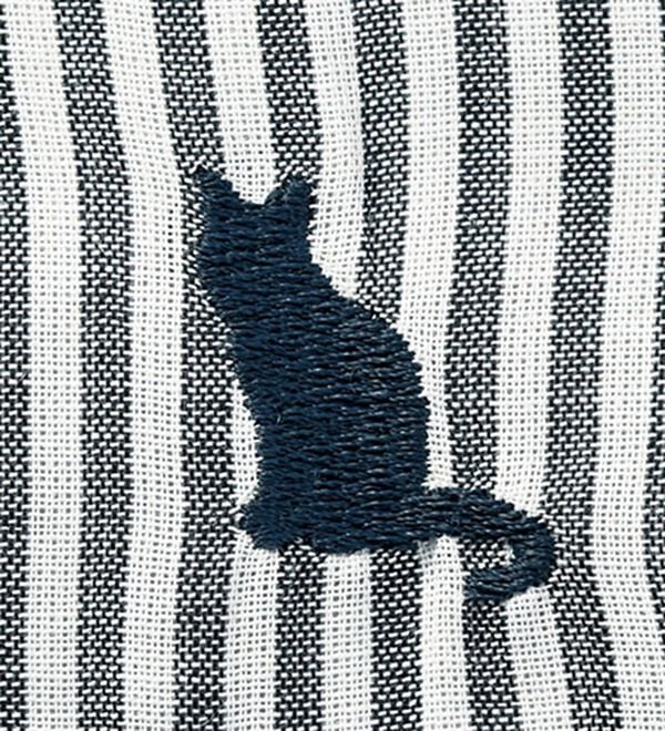 BELLUNA（ベルーナ）の「綿１００％刺しゅうデザインシャツ（シャツ）」｜詳細画像