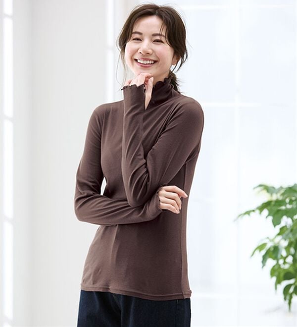 LAVIENNE（ラヴィエンヌ）の「【医師オススメ】素肌ベール　綿１００％ＵＶ対策インナー（肌着・インナーウェア）」｜詳細画像