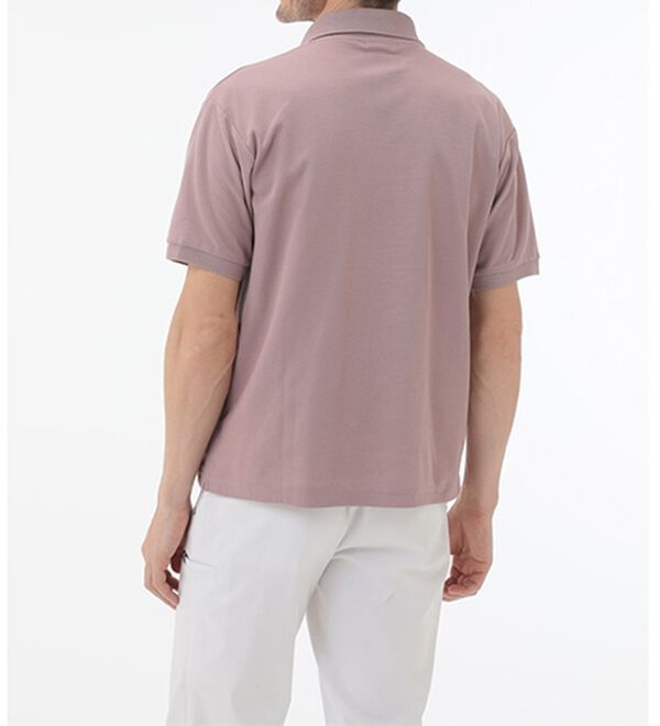 「＜アーノルド　パーマー＞ワンポイント刺しゅう鹿の子ポロシャツ（長袖・半袖）（メンズポロシャツ）」｜詳細画像