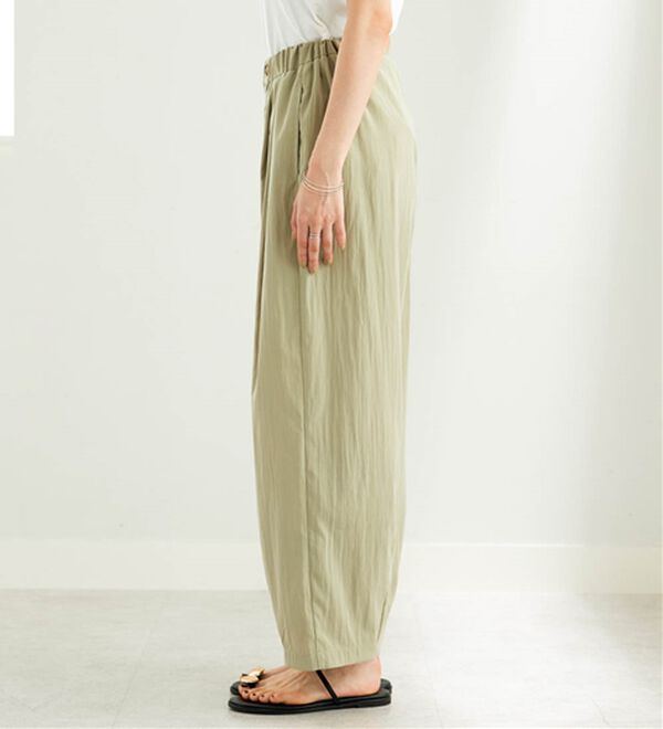 BELLUNA（ベルーナ）の「ビンテージ調タックワイドパンツ（ワイドパンツ・ガウチョ）」｜詳細画像