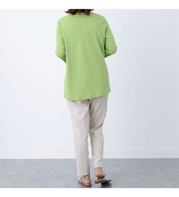 BELLUNA（ベルーナ）の「レース切替大人顔プルオーバー（カットソー）」｜詳細画像