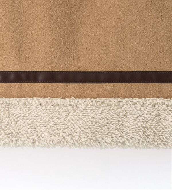 BELLUNA（ベルーナ）の「防風ベロア素材ミドル丈コート（ブルゾン）」｜詳細画像