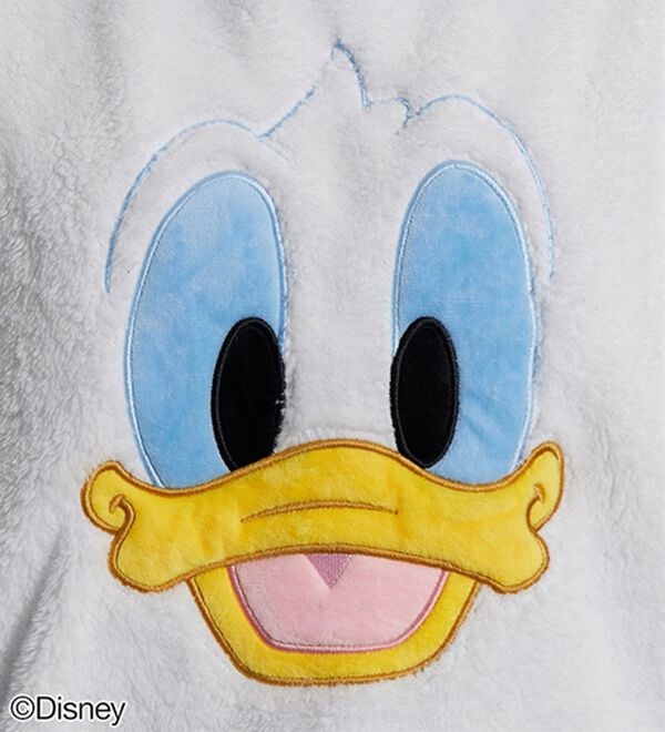 BELLUNA（ベルーナ）の「＜Ｄｉｓｎｅｙ＞【ドナルドダック】両面ボアポンチョ（パジャマ・ルームウェア）」｜詳細画像