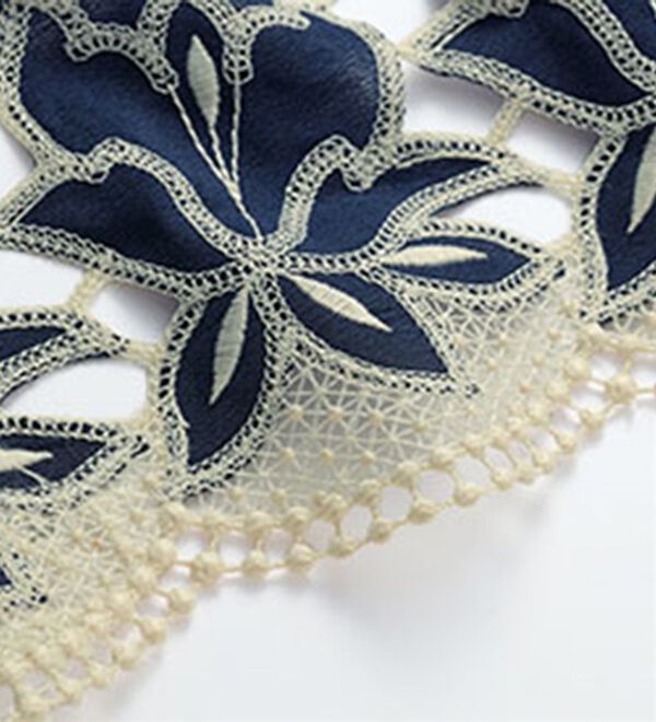 RANAN（ラナン）の「パネルレースフレアースカート（ひざ丈スカート）」｜詳細画像