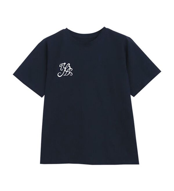 Pierrot（ピエロ）の「シルケット刺繍Ｔシャツ（Tシャツ）」｜詳細画像