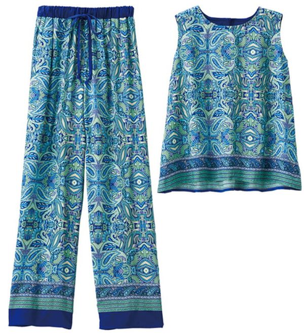 RANAN（ラナン）の「リゾートパネルプリントセットアップ（セットアップ）」｜詳細画像