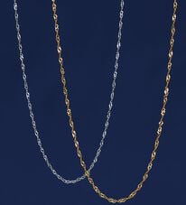 BELLUNA（ベルーナ）の「お買得！スクリューチェーンネックレス（ネックレス・ペンダント）」