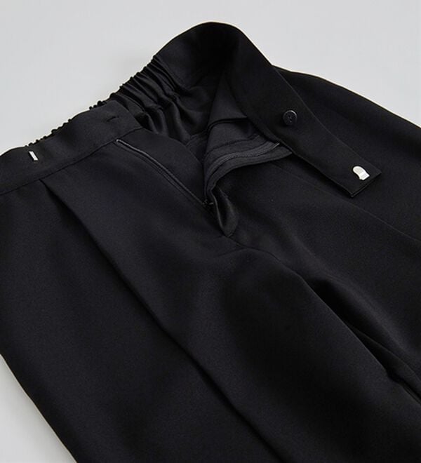 BELLUNA（ベルーナ）の「【低身長さん向け】美脚見えスリットテーパードパンツ（テーパードパンツ）」｜詳細画像