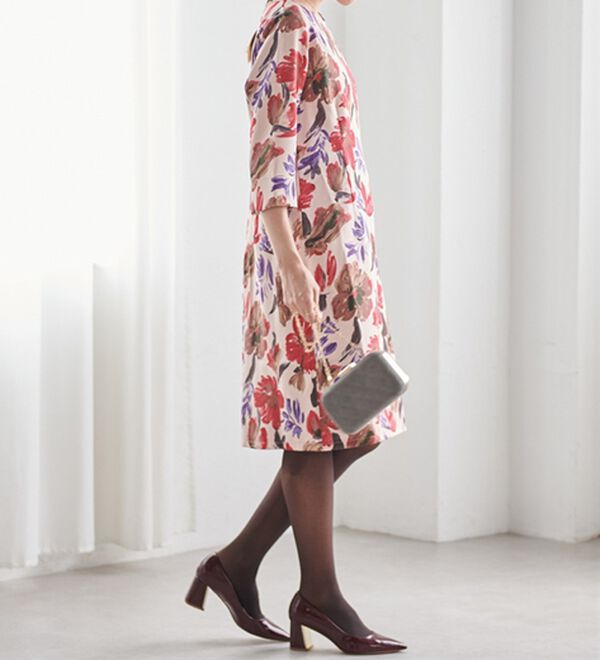 RANAN（ラナン）の「クラシックフラワーサックワンピ（その他ワンピース）」｜詳細画像