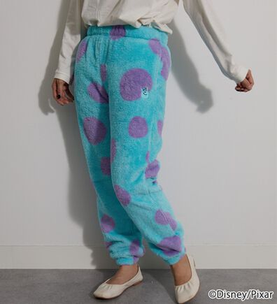 BELLUNA（ベルーナ）の「＜Ｄｉｓｎｅｙ＞【モンスターズ・インク（サリー）】両面ボアパンツ（※ポンチョ別売り）（その他パンツ）」