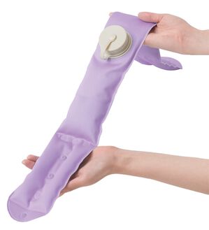 「エコクール 首に巻けるアイスバッグ（その他日用品）」｜ラベンダー