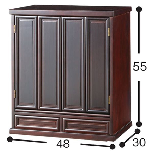 「四君子透かし彫り仏壇２（仏壇・仏具）」｜詳細画像