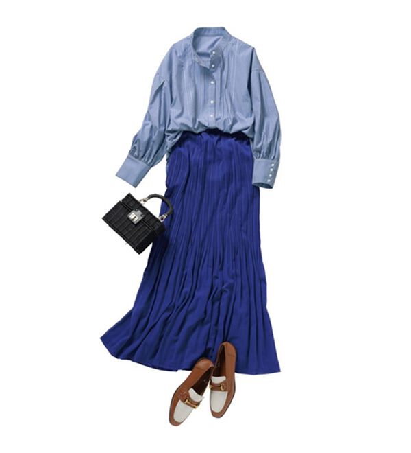 RANAN（ラナン）の「タック使いボリューム袖ブラウス（ブラウス）」｜詳細画像