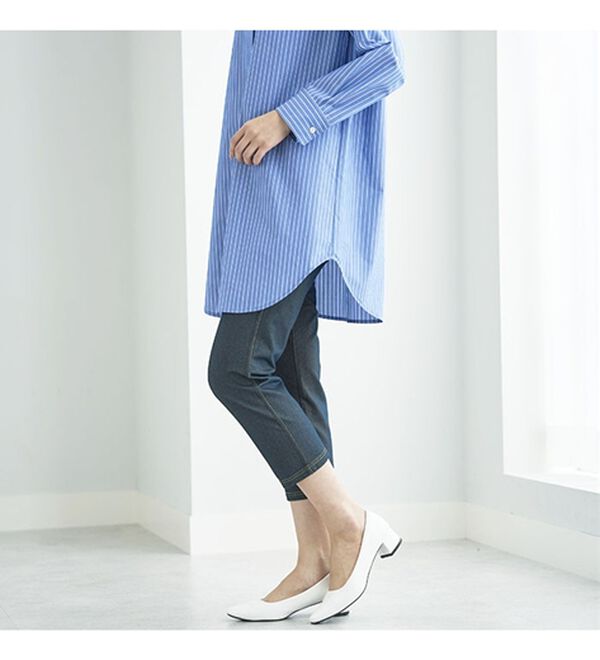 BELLUNA（ベルーナ）の「デニム調レギンス（スパッツ・レギンス）」｜詳細画像