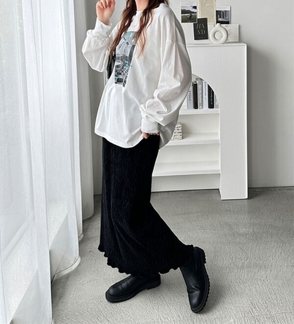 GeeRA（ジーラ）の「アソートデザインフォトプリントロンＴ（カットソー）」｜詳細画像