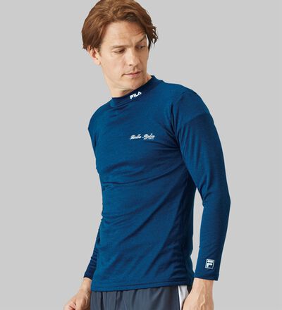 DANISH ENDURANCE ネイビー L M ベースレイヤー 上下セット DANISH ENDURANCE] メンズベースレイヤー上下セット あったか インナー