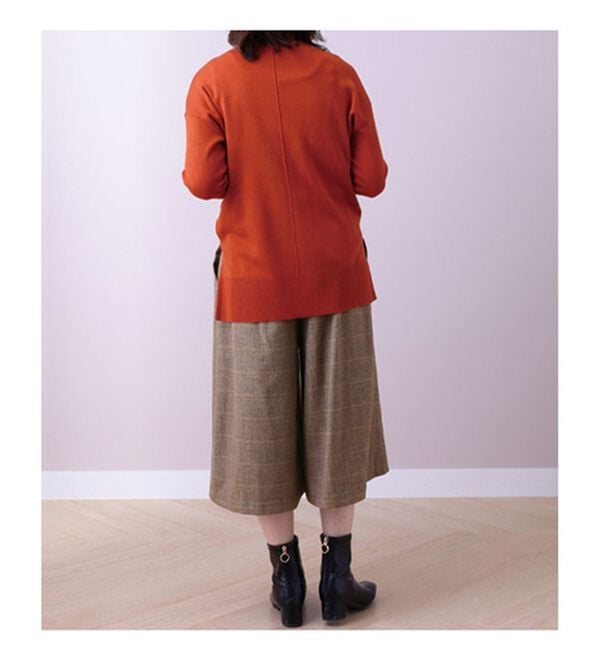 BELLUNA（ベルーナ）の「ウール調素材キュロットパンツ（その他パンツ）」｜詳細画像