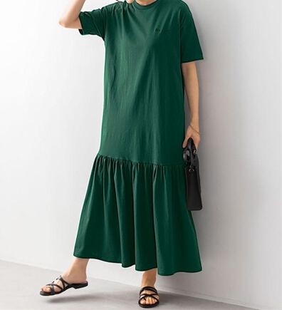 BELLUNA（ベルーナ）の「【ｃｈａｍｐｉｏｎ】ギャザーワンピース【UNDOVE】（その他ワンピース）」