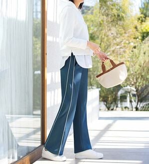 ルフラン（ルフラン）の「【３本組】脚長自慢＊ジャージパンツ（その他パンツ）」｜詳細画像