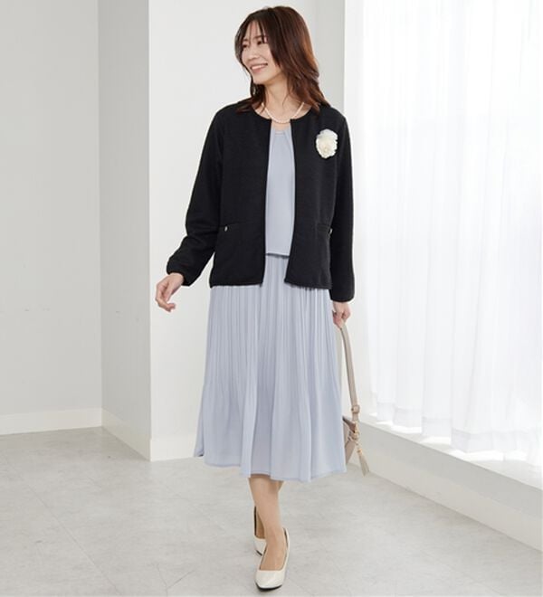 BELLUNA（ベルーナ）の「＜Ｃ／Ｓ＞ツイード調ジャケット（その他ジャケット）」｜詳細画像