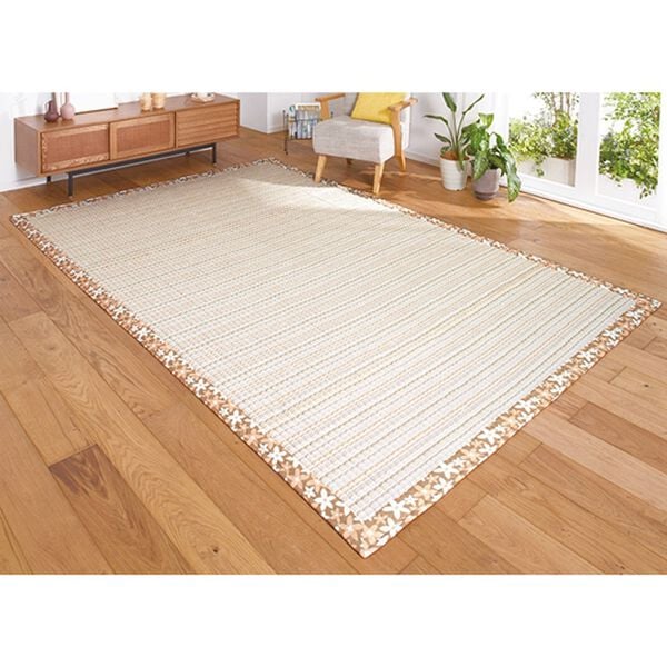 「【８／３まで早割】洗える綿１００％しじらカーペット（カーペット）」｜詳細画像