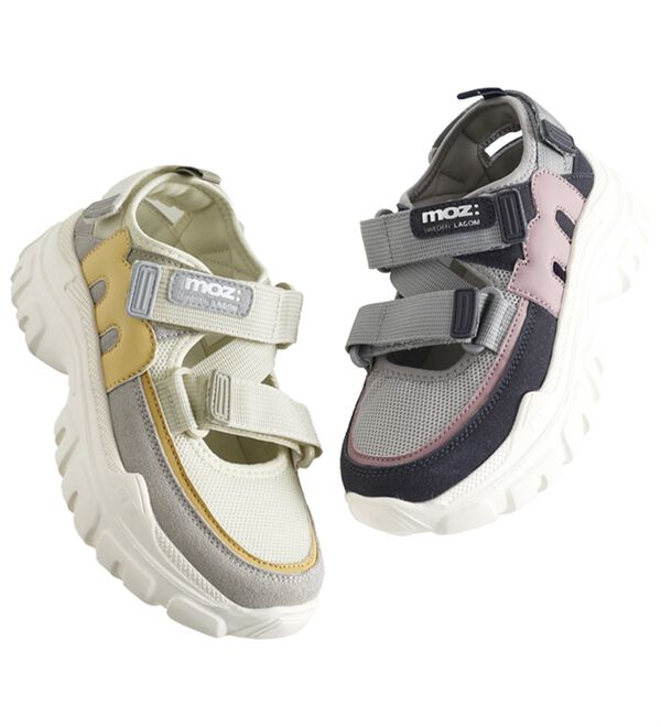 BELLUNA（ベルーナ）の「＜ｍｏｚ＞厚底スニーカーサンダル（スニーカー）」｜詳細画像