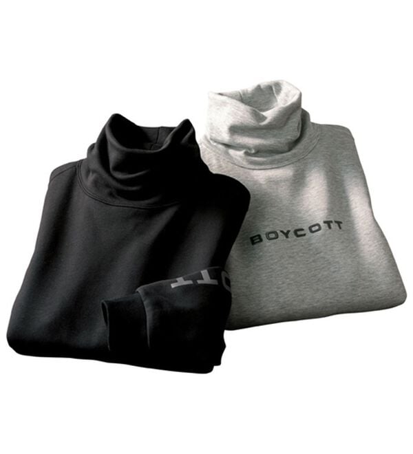 「【２枚組】＜ボイコット＞ボリュームネックトレーナー（メンズトレーナー）」｜詳細画像