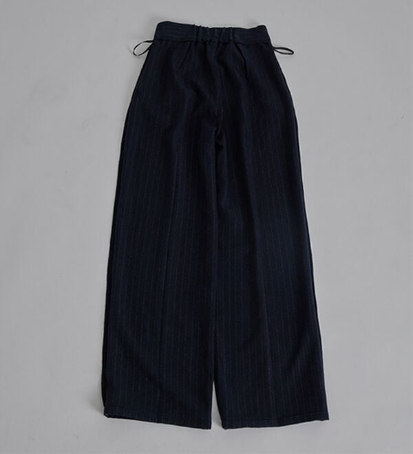 BELLUNA（ベルーナ）の「静電気防止加工！タックデザインワイドパンツ（ワイドパンツ・ガウチョ）」｜詳細画像